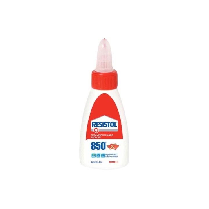Pegamento Resistol 850 Blanco 35g - PVA Escolar