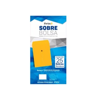 Sobres Rondana Kraft 23x30.5cm - 25 Unid Eco