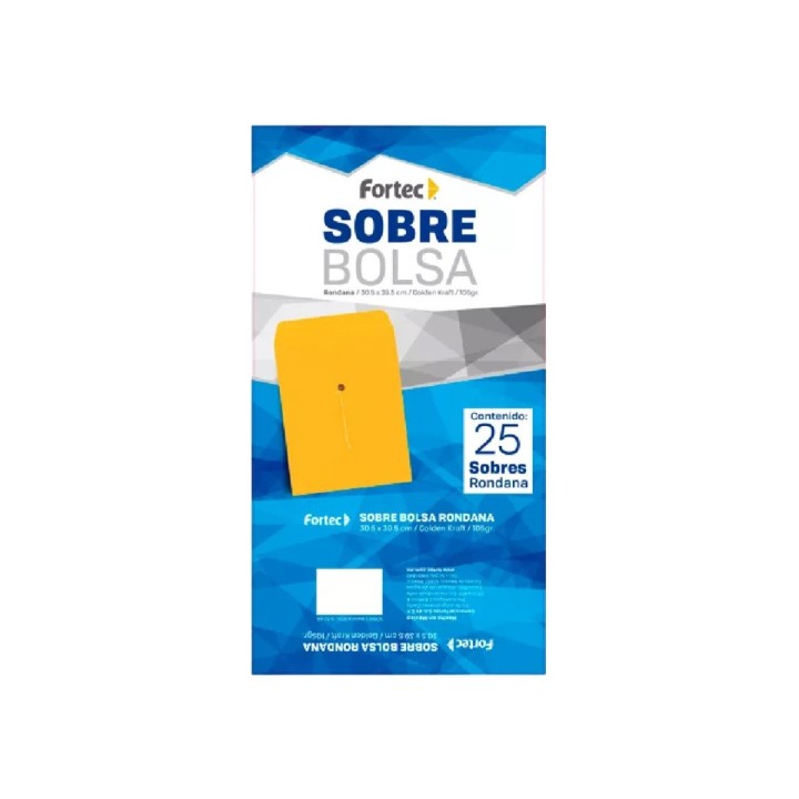Sobres Rondana Kraft 30.5x39.5cm - 25 Unid