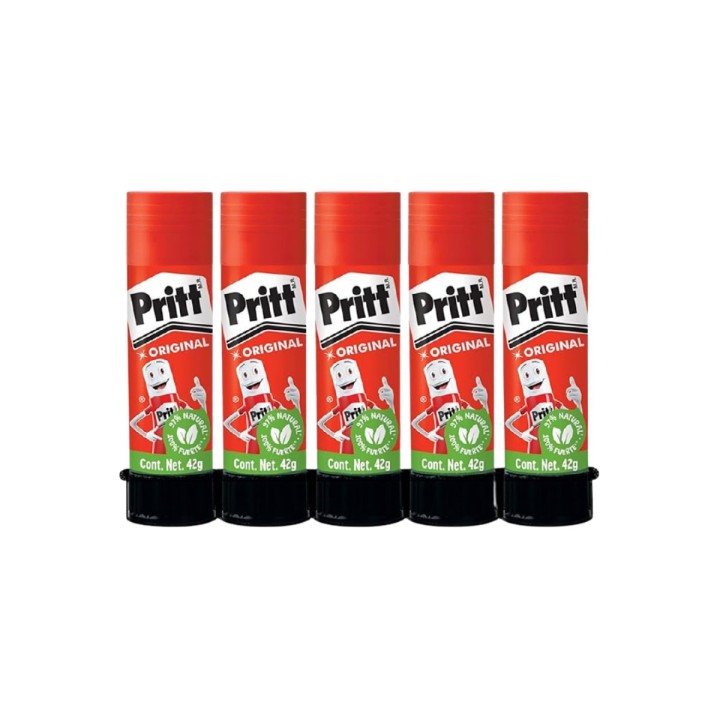 Adhesivo Pritt 42g x5 - Máximo Rendimiento para Talleres