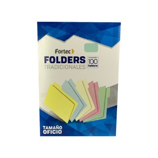 Folders Oficio Verde 175g - 100 Unid