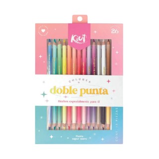 COLORES DOBLE PUNTA KIUT X 13