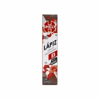 LAPIZ DE DIBUJO SHELY B C/10