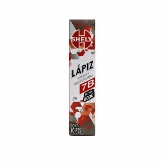 LAPIZ DE DIBUJO SHELY 7B C/10
